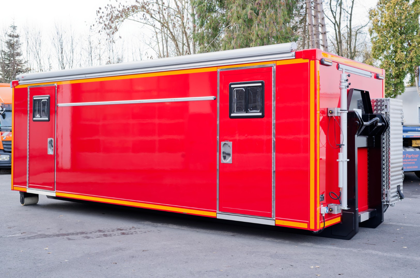 Abrollbehälter AB-Logistik Feuerwehr